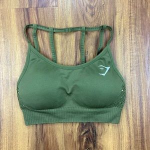 NEW Energy Seamless Back Cross Strappy Sports Bra